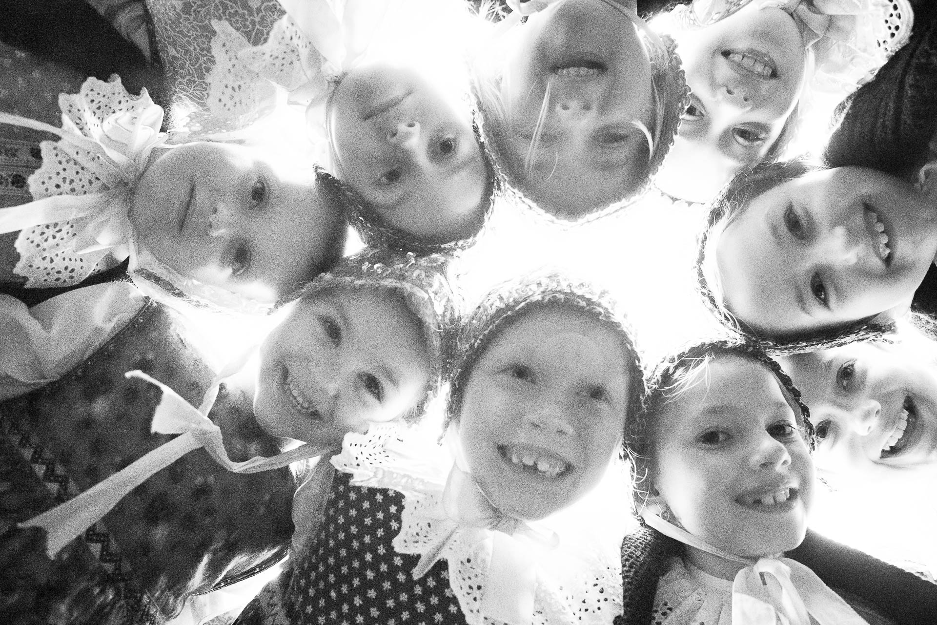 Folklórne fotenie detského súboru FS Radosť